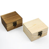 Wooden Jewelry Box Desktop Jewelry Storage Box for Rings Bracelets Necklaces Wood