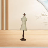 Maxbell Body Necklace Display Stand Vintage Style Model for Counter Desktop Showcase Tall