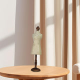 Maxbell Body Necklace Display Stand Vintage Style Model for Counter Desktop Showcase Tall