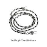 Maxbell Men Necklace Props Link Necklace for Anniversary Stage Performances Festival