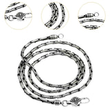 Maxbell Men Necklace Props Link Necklace for Anniversary Stage Performances Festival