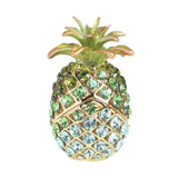 Maxbell Pineapple Trinket Box Decor Pineapple Decorative Box for Charm Rings Earring Green
