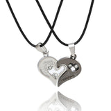 Couples Half Heart Necklaces Puzzle Matching for Holiday Party Favors Dating