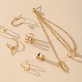 Maxbell 7x Ear Clip Earrings Trendy Bohemian Decor Charms for Wedding Prom Halloween