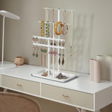 Maxbell Jewelry Organizer Stand Desktop Base Bracelet Necklace Display Storage