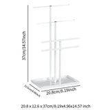 Maxbell Jewelry Organizer Stand Desktop Base Bracelet Necklace Display Storage