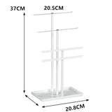 Maxbell Jewelry Organizer Stand Desktop Base Bracelet Necklace Display Storage