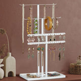 Maxbell Jewelry Organizer Stand Desktop Base Bracelet Necklace Display Storage