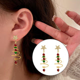 Dangle Earrings Christmas Earrings for Women for Wedding Xmas Valentines Day