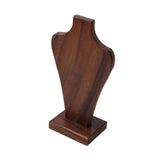 Wooden Necklace Holder Pendant Chain Display Bust for Selling Showcase Gifts