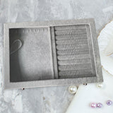 Maxbell Jewelry Box Organizer Portable Jewelry Case for Bracelets Earrings Necklaces