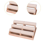 Bracelet Holder Gift Watch Display for Tradeshow Shopping Mall Jewelry Props Beige