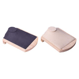 Maxbell Necklace Display Stand Shelf Jewelry Organizer for Showcase Tabletop Bedroom Gray