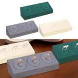 Maxbell Rings Earrings Pendant Stand Display Stand 3 Positions Jewelry Display Stand Green