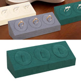 Maxbell Rings Earrings Pendant Stand Display Stand 3 Positions Jewelry Display Stand Green