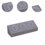 Maxbell Rings Earrings Pendant Stand Display Stand 3 Positions Jewelry Display Stand Gray