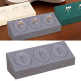 Maxbell Rings Earrings Pendant Stand Display Stand 3 Positions Jewelry Display Stand Gray