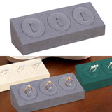 Maxbell Rings Earrings Pendant Stand Display Stand 3 Positions Jewelry Display Stand Gray