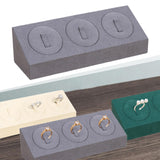 Maxbell Rings Earrings Pendant Stand Display Stand 3 Positions Jewelry Display Stand Gray