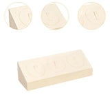 Maxbell Rings Earrings Pendant Stand Display Stand 3 Positions Jewelry Display Stand Beige