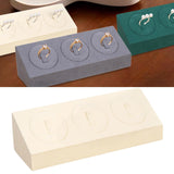 Maxbell Rings Earrings Pendant Stand Display Stand 3 Positions Jewelry Display Stand Beige