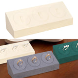 Maxbell Rings Earrings Pendant Stand Display Stand 3 Positions Jewelry Display Stand Beige