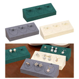 Maxbell Jewelry Display Stand Earrings Display Stand for Live Broadcast Shop Dresser Green