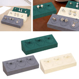 Maxbell Jewelry Display Stand Earrings Display Stand for Live Broadcast Shop Dresser Green