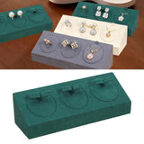 Maxbell Jewelry Display Stand Earrings Display Stand for Live Broadcast Shop Dresser Green