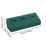 Maxbell Jewelry Display Stand Earrings Display Stand for Live Broadcast Shop Dresser Green