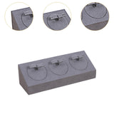 Maxbell Jewelry Display Stand Earrings Display Stand for Live Broadcast Shop Dresser Gray