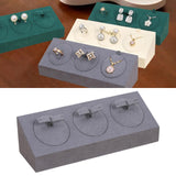 Maxbell Jewelry Display Stand Earrings Display Stand for Live Broadcast Shop Dresser Gray