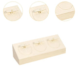 Maxbell Jewelry Display Stand Earrings Display Stand for Live Broadcast Shop Dresser Beige