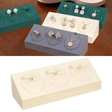 Maxbell Jewelry Display Stand Earrings Display Stand for Live Broadcast Shop Dresser Beige