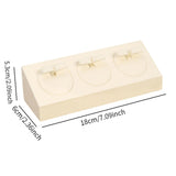 Maxbell Jewelry Display Stand Earrings Display Stand for Live Broadcast Shop Dresser Beige