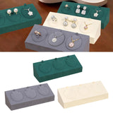 Maxbell Pendant Display Stand 3 Positions Jewelry Display Stand for Home Use Selling Green