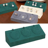 Maxbell Pendant Display Stand 3 Positions Jewelry Display Stand for Home Use Selling Green