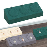 Maxbell Pendant Display Stand 3 Positions Jewelry Display Stand for Home Use Selling Green