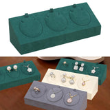 Maxbell Pendant Display Stand 3 Positions Jewelry Display Stand for Home Use Selling Green