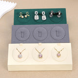 Maxbell Pendant Display Stand 3 Positions Jewelry Display Stand for Home Use Selling Green