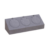 Maxbell Pendant Display Stand 3 Positions Jewelry Display Stand for Home Use Selling Gray