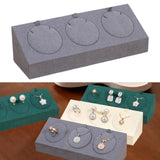 Maxbell Pendant Display Stand 3 Positions Jewelry Display Stand for Home Use Selling Gray