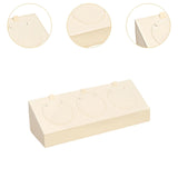 Maxbell Pendant Display Stand 3 Positions Jewelry Display Stand for Home Use Selling Beige