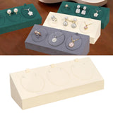 Maxbell Pendant Display Stand 3 Positions Jewelry Display Stand for Home Use Selling Beige