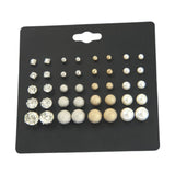 Maxbell Earrings Set 20 Pairs Elegant for Women for Engagement Graduation Daily Wear