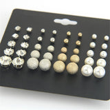 Maxbell Earrings Set 20 Pairs Elegant for Women for Engagement Graduation Daily Wear