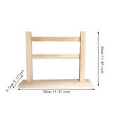 Wood Earring Display Stand Jewelry Organizer for Jewelry Store Shopping Mall