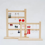 Wood Earring Display Stand Jewelry Organizer for Jewelry Store Shopping Mall