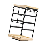 Maxbell Rotating Jewelry Organizer Stand Jewelry Holder Organizer for Bracelets Home Black