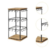 Maxbell Jewelry Organizer Stand Earring Display Stand Holder for Earring Cards Shows Brown